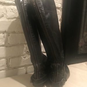 Aldo black riding boots